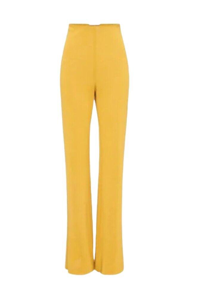 CAMILLA & MARC Feria Pant | Yellow, High Waist, Flared, Textured, Slimming Style