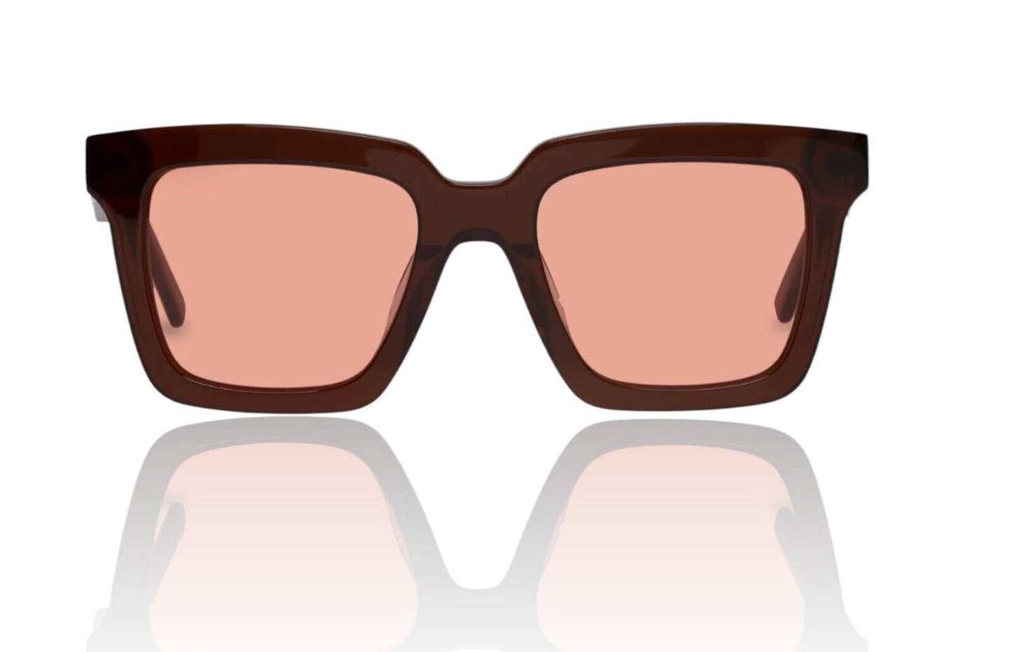 Oroton Easton Sunglasses | Caramel/Brown, Acetate, Brown, Lenses, Hand Made