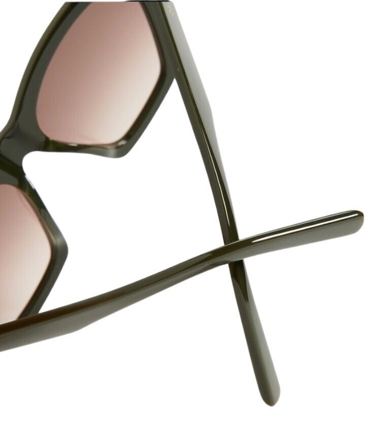 Oroton Eilian Sunglasses |Khaki, Brown Gradient Lense, Premium Acetate, Cats Eye