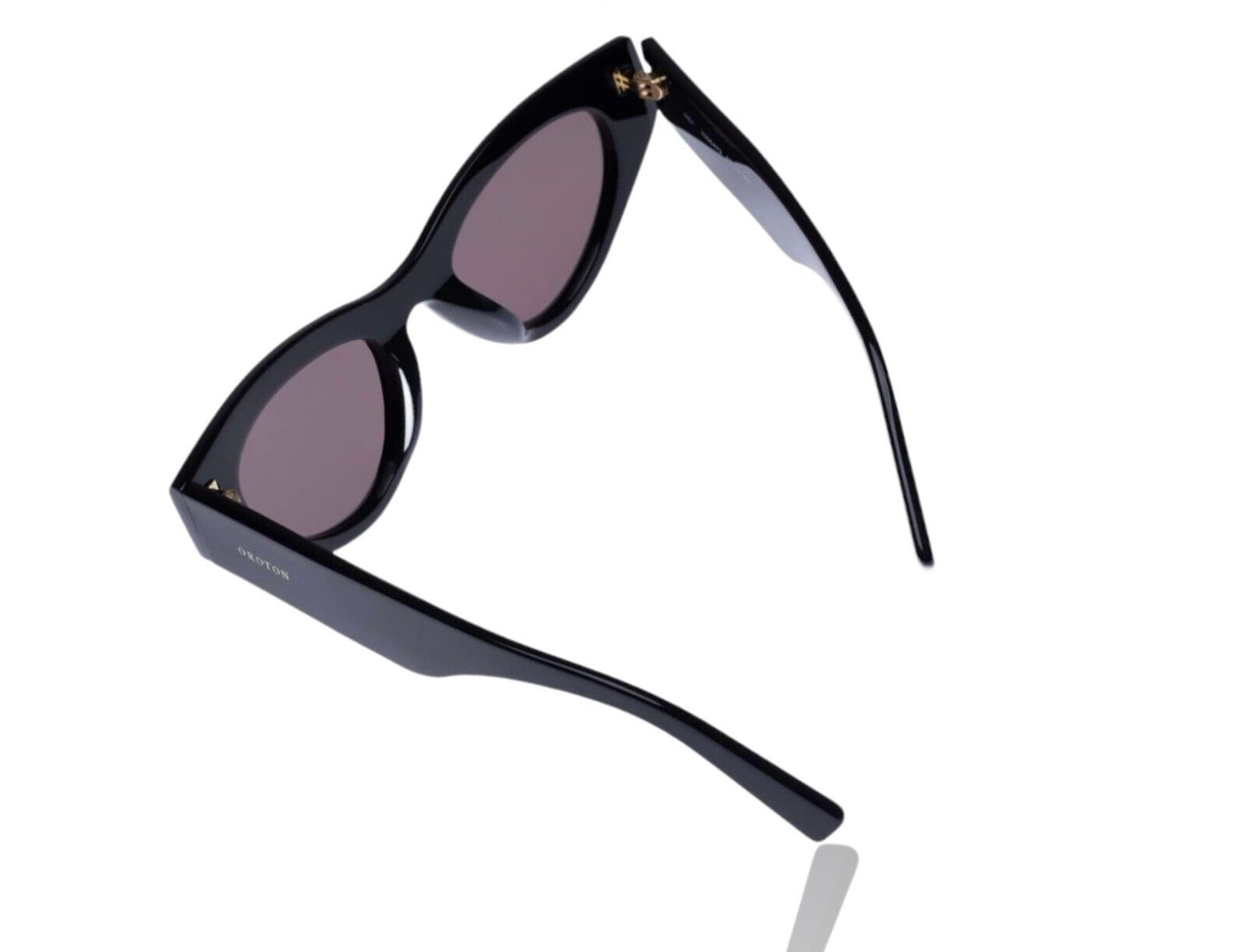 Oroton Rey Sunglasses | Acetate, Cat Eye, Black, Vintage Inspired, Hand Made