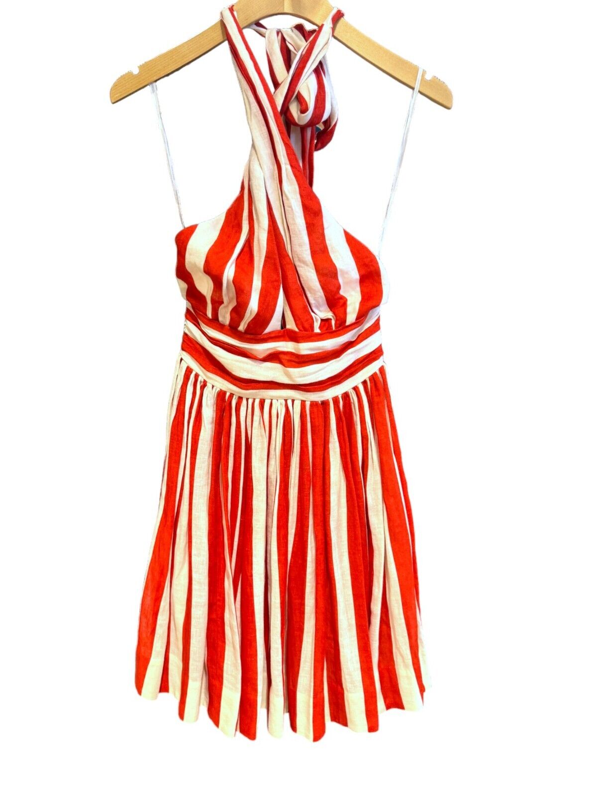 Zimmermann Alight Halter Mini Dress | Red/Stripe | Size 2 | Shopbop Zimmermann Alight Halter Mini Dress | Red/Stripe | Size 2 | Shopbop
