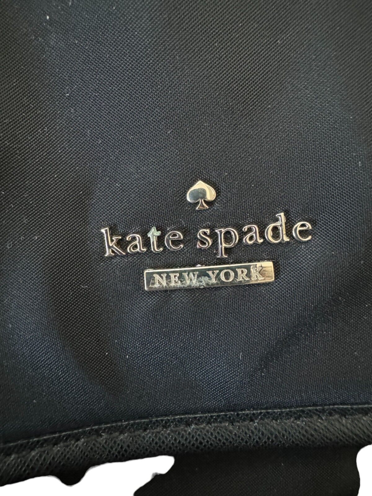 Kate Spade Molly Classic Nylon Backpack | Black, Magnetic, Drawstring, As New!