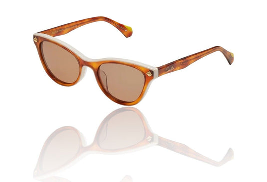 Camilla Festival Frolic Sunglasses |  Tortoise Shell Acetate, CatsEye, Hand-Made