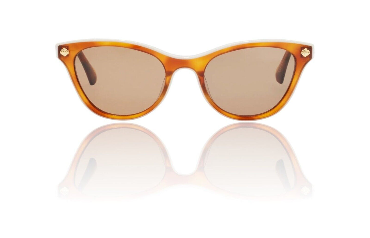 Camilla Festival Frolic Sunglasses |  Tortoise Shell Acetate, CatsEye, Hand-Made