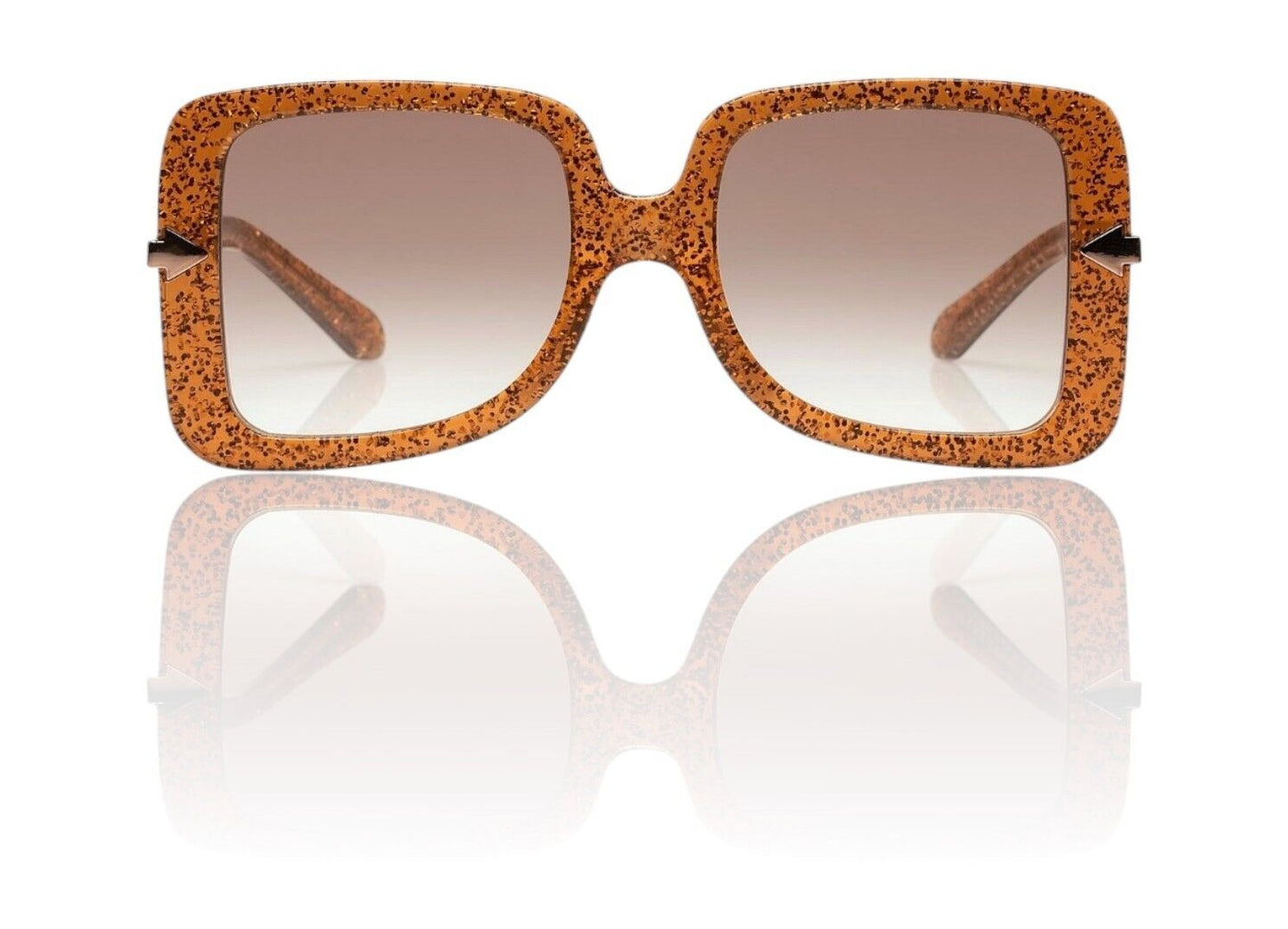 Karen Walker Eden Sunglasses |Supernova Glitter, Acetate, Oversize, D-Frame