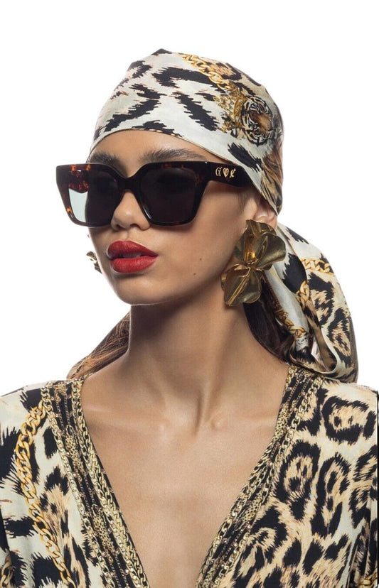 Camilla Bottomless Brunch Sunglasses |Tortoise Shell, Acetate, Oversize, Cat Eye