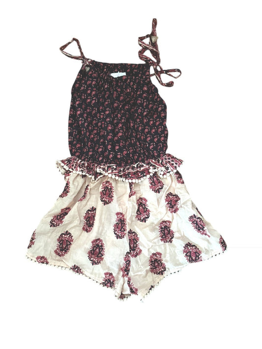 Zimmermann Kids Jaya Playsuit | Size 8 yrs, Cotton, Paisley, Cotton, Lightweight