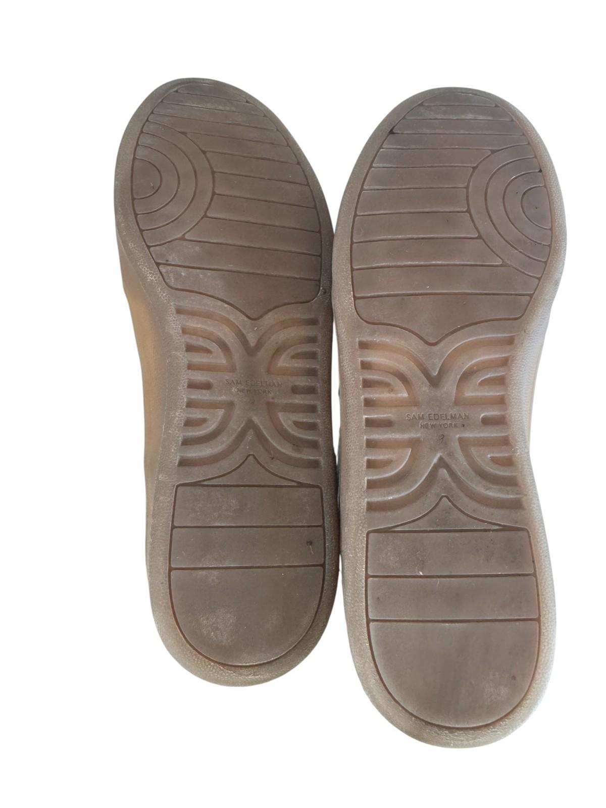 Sam Edelman Talia Trainers/Sneakers | White Leather/Suede, Sz 9 US, Stick Close