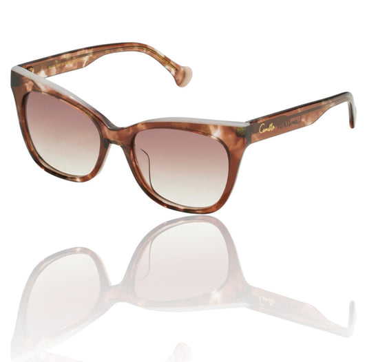 Camilla Busy Day in Soho Sunglasses | Tortoise, Acetate, Cat Eye, Brown Gradient