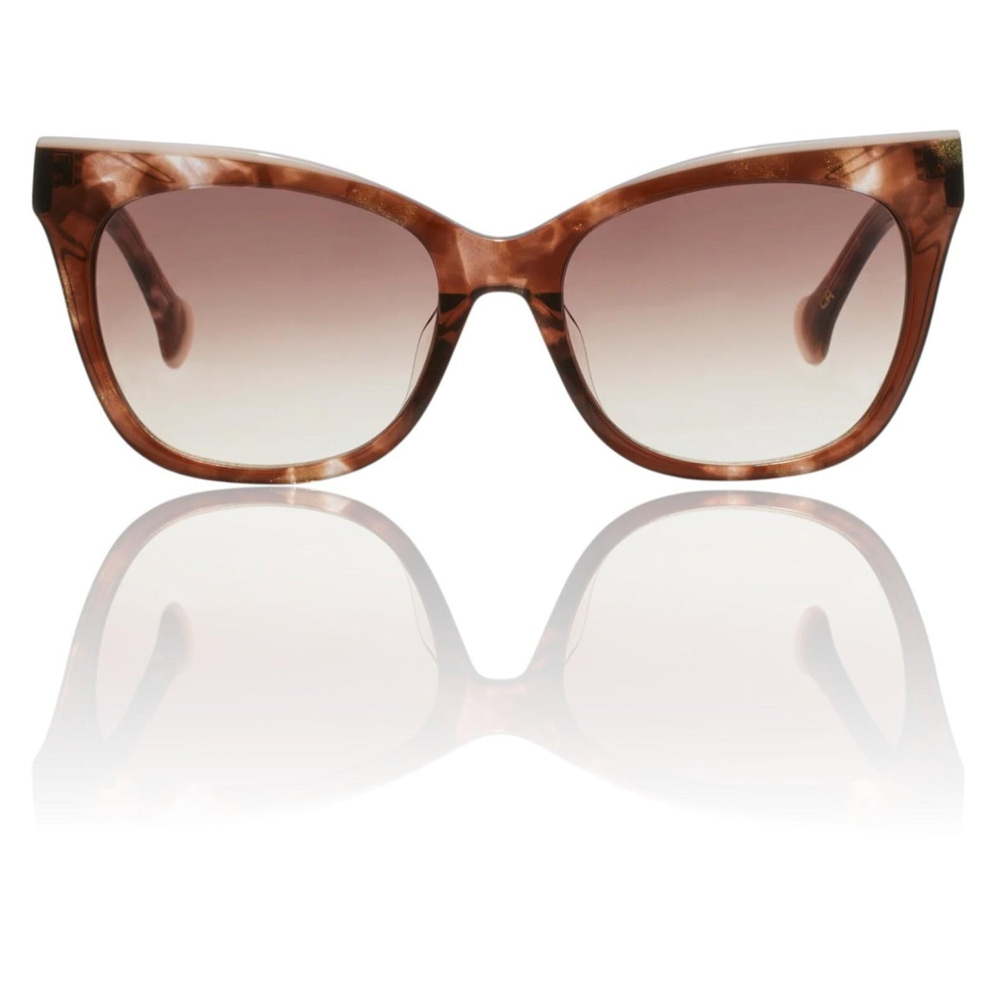 Camilla Busy Day in Soho Sunglasses | Tortoise, Acetate, Cat Eye, Brown Gradient