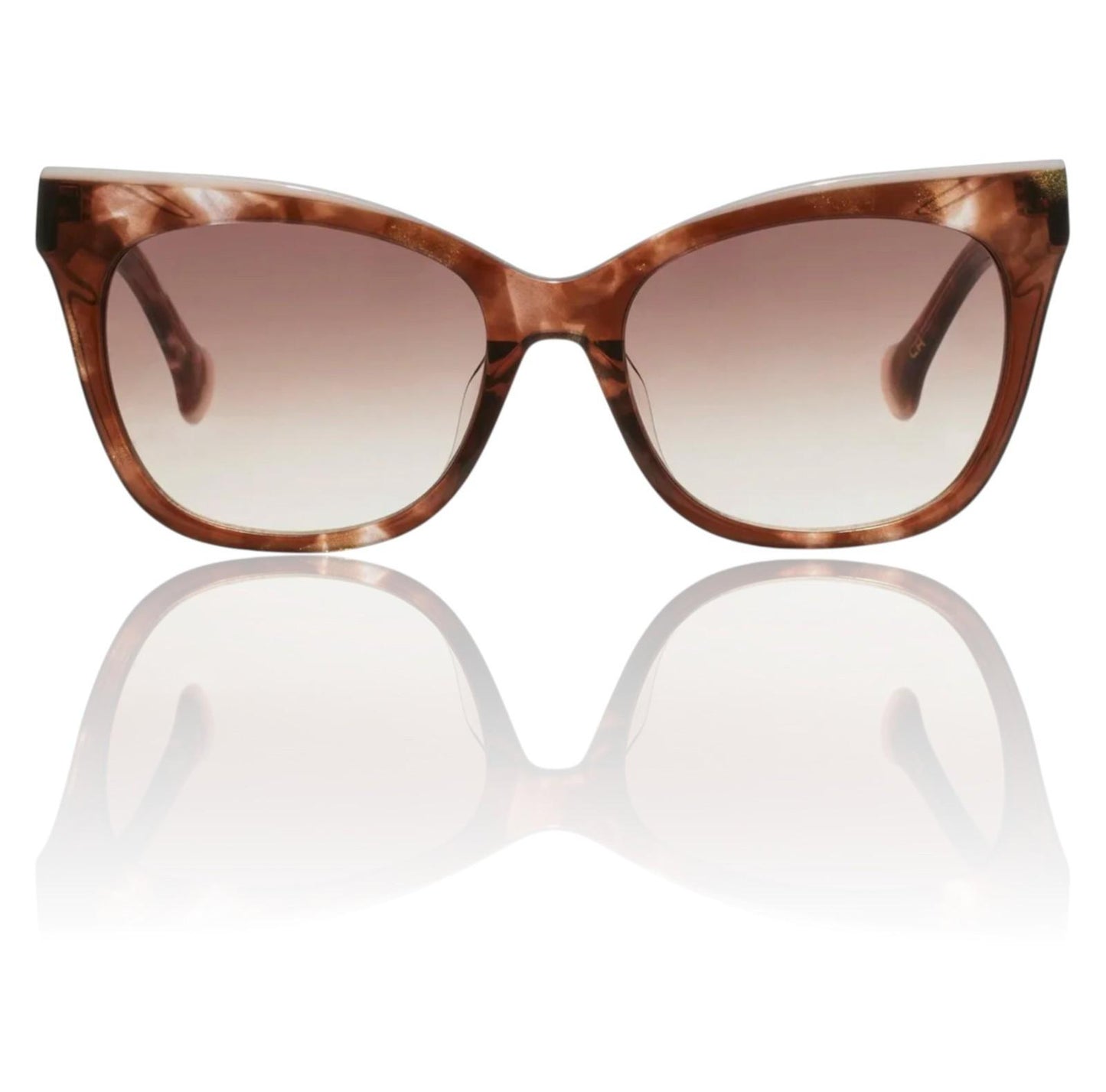 Camilla Busy Day in Soho Sunglasses | Tortoise, Acetate, Cat Eye, Brown Gradient