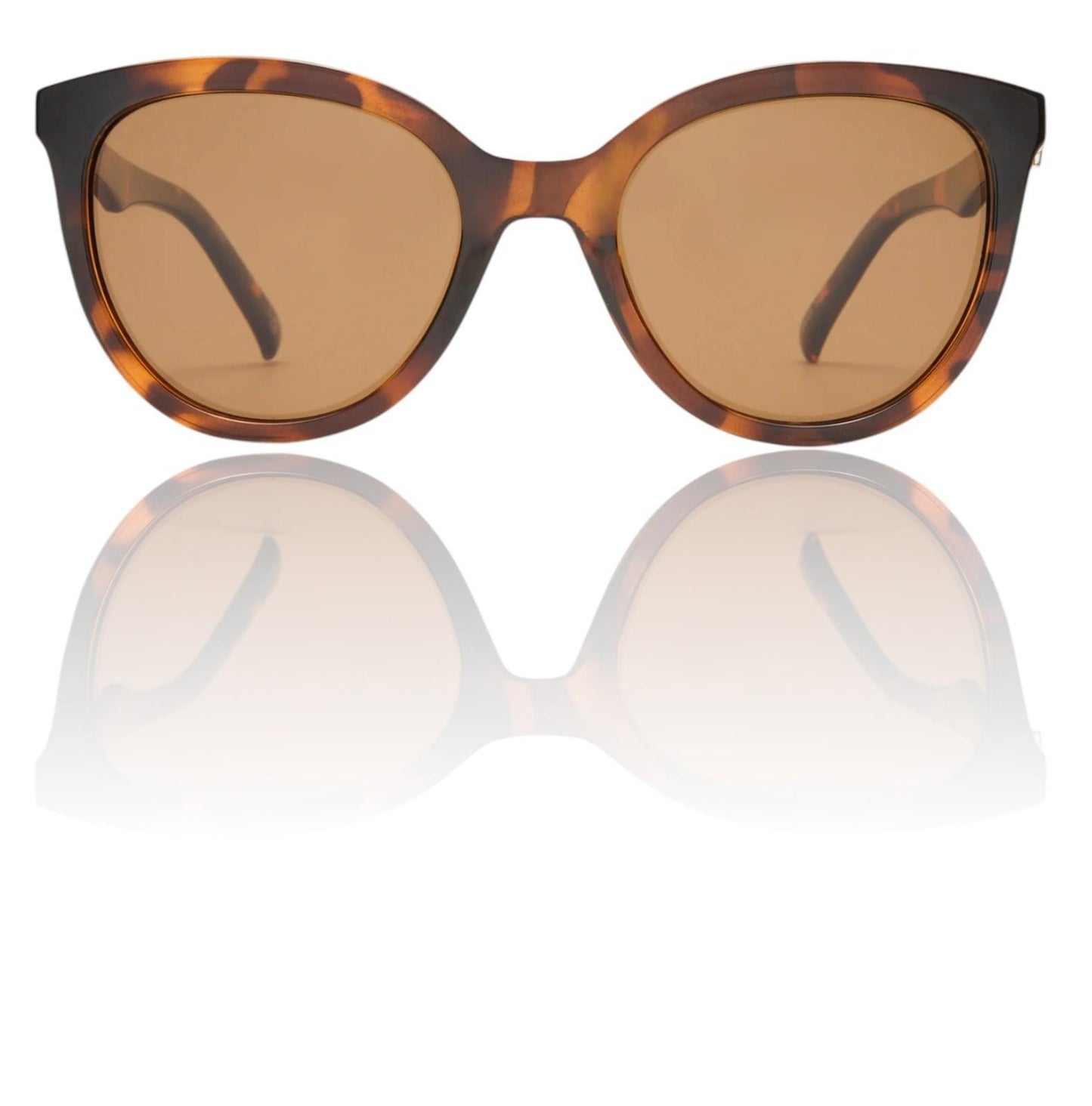 Le Specs The Muse Sunglasses | Tortoise Shell, Oversized, Round/Cat Eye