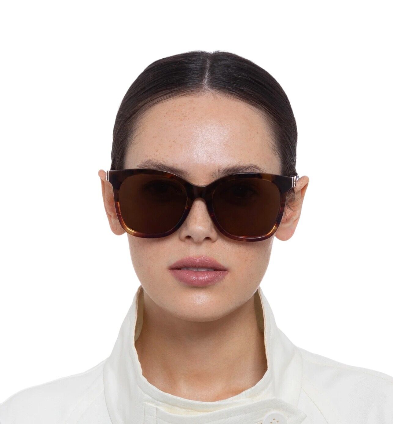 Oroton Della Polarised Sunglasses | Tortoise Shell, Brown Lenses, HIGH UVA/UVB