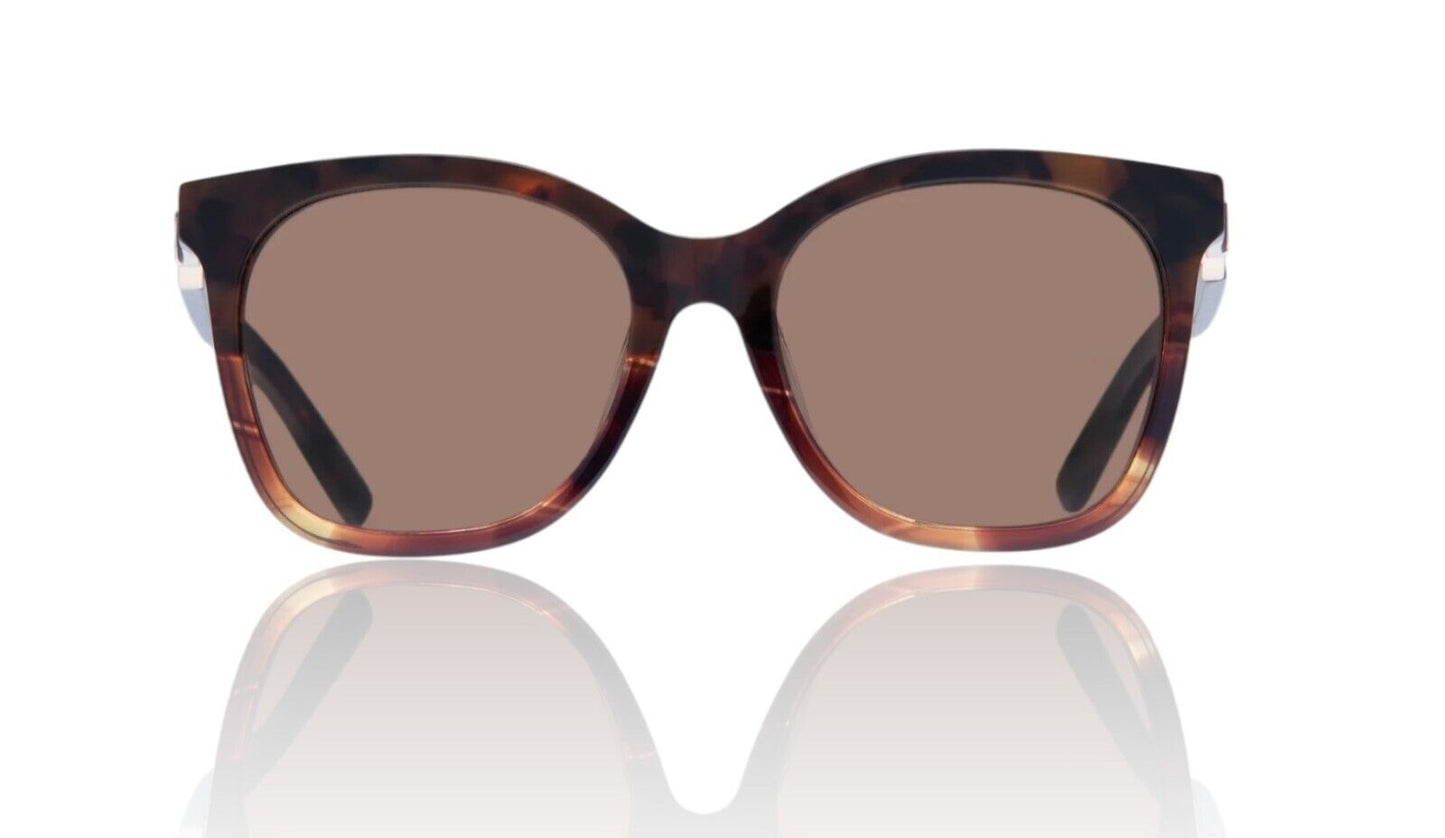 Oroton Della Polarised Sunglasses | Tortoise Shell, Brown Lenses, HIGH UVA/UVB