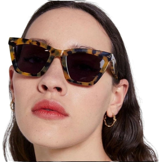 Karen Walker Spellbound Sunglasses | Crazy Tortoise Shell, Cats Eye, Acetate
