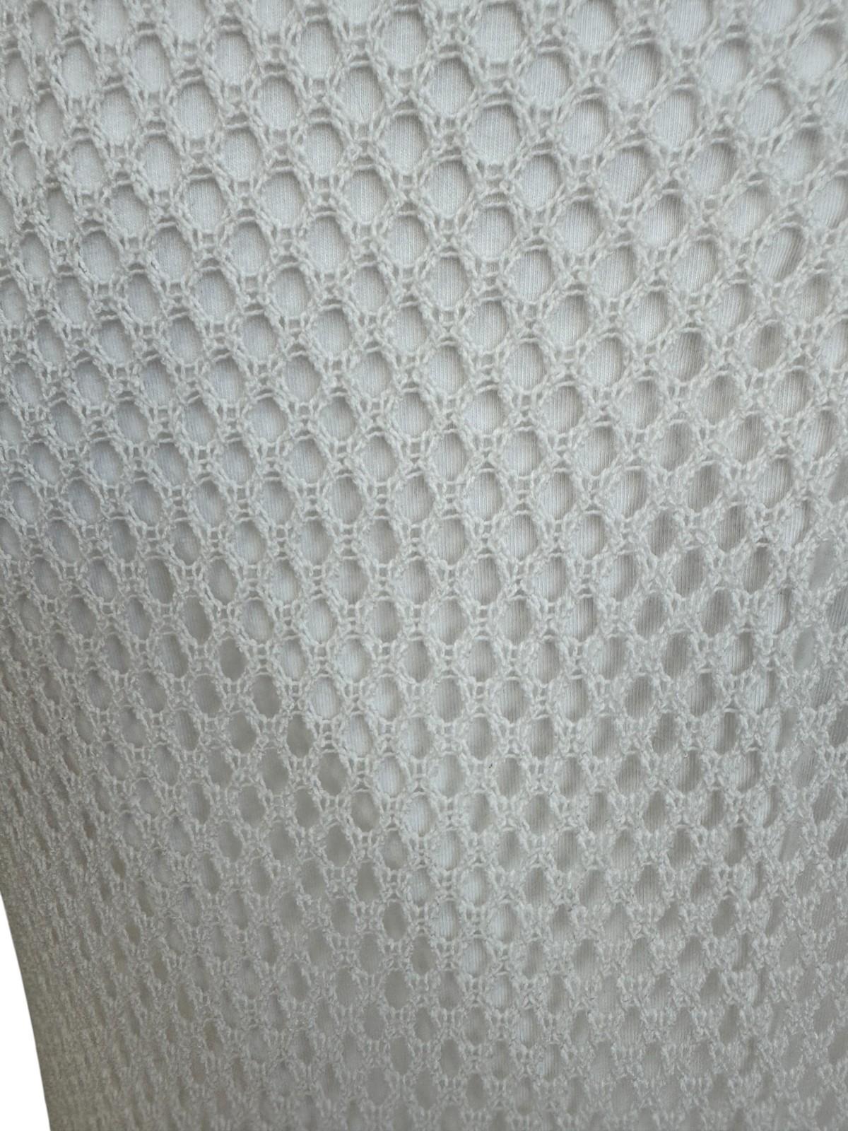 C&M Camilla & Marc Aint No Sunshine Crochet Skirt | Cream/White, Sz 10, Tassles