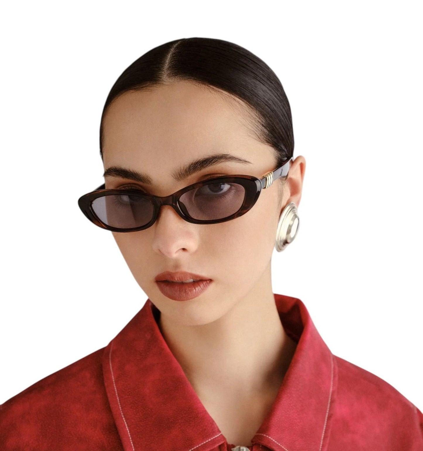 Le Specs Whisperer Sunglasses | Tortoise Shell, Cats Eye/Oval, Small, Eco Friend