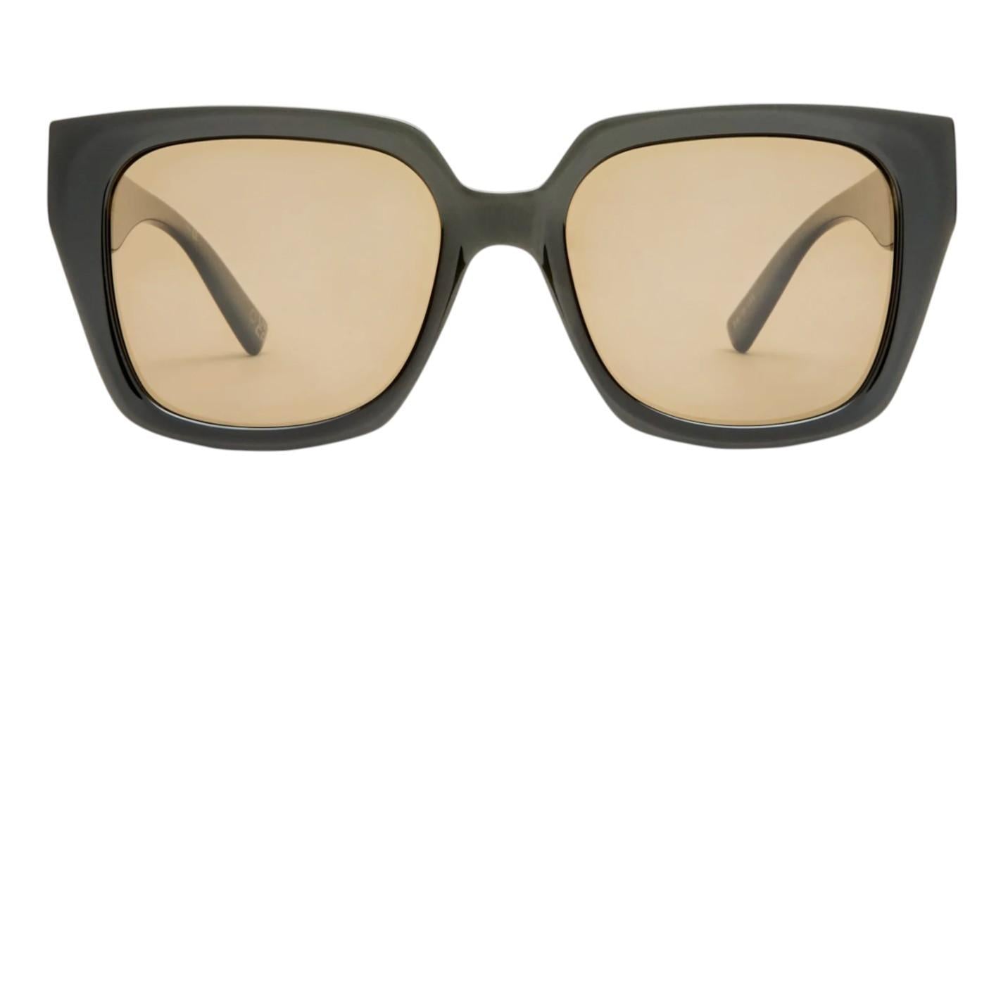 Le Specs The Illusion Sunglasses | Black, Oversized, Square, Polarised, Acetate