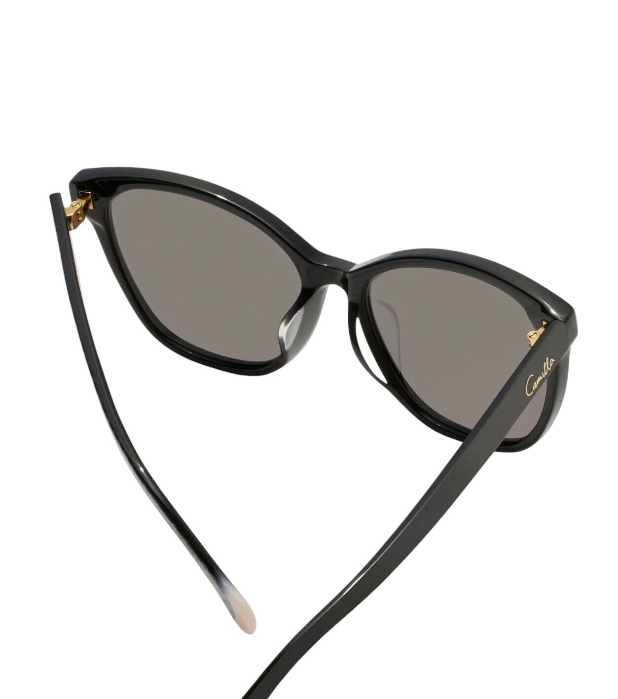 Camilla Come Sail Away Sunglasses |Black/Leopard, Acetate, Cat Eye, Polarised