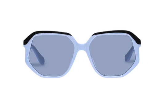 Karen Walker  Unified Sunglasses |  Blue Acetate Frame & Lenses,  Geometric