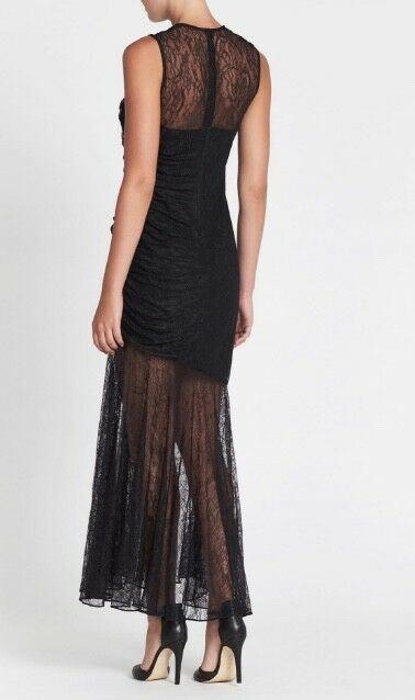 CAMILLA & MARC Plaza Lace Midi Dress | Black Lace 80s Vintage Inspired | $800 RP