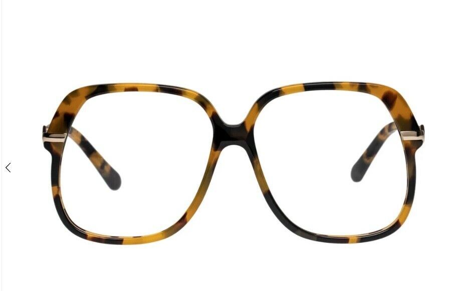 Karen Walker Harriet Alt Fit Optical Glasses | Tortoise Shell, Blue Light Filter