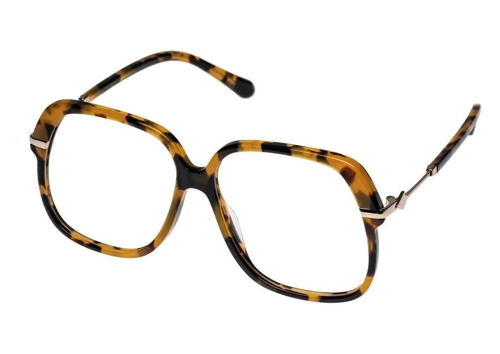 Karen Walker Harriet Alt Fit Optical Glasses | Tortoise Shell, Blue Light Filter