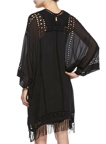 Isabelle Marant Etoile Franges Fringes Dress | Kaftan, Viscose,Eyelet Embroidery