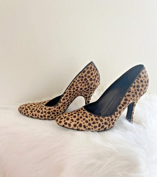 Gianni Versace Leopard Print Heels | Pumps, Great Condition, Leather, Size 38