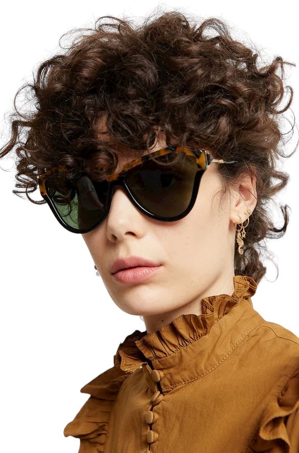 Karen Walker One Hybrid Sunglasses | Crazy Tort, Cat Eye, Biodegradable & Eco