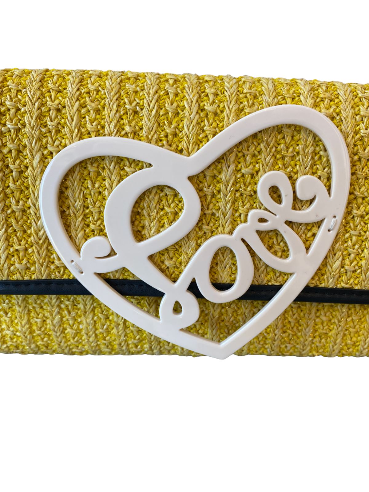 Zimmermann The Lovestruck Crossbody Bag, Lemon  | Clutch opt, Ratan, LOVE Accent