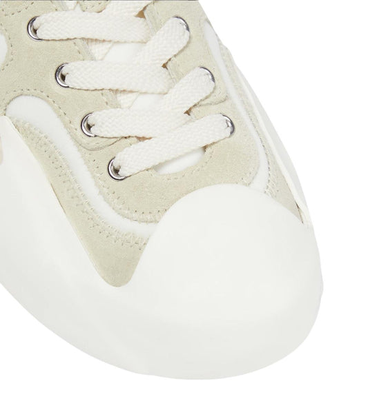 Zimmermann High Top Splash Sneaker | Trainers, White, Leather/Fabric/Rubber