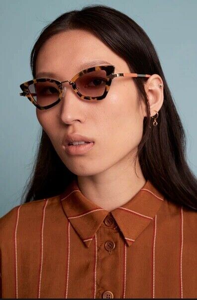 Karen Walker Bad Apple Crazy Tort | Tortoise Shell, Metal / Acetate, Cats Eye