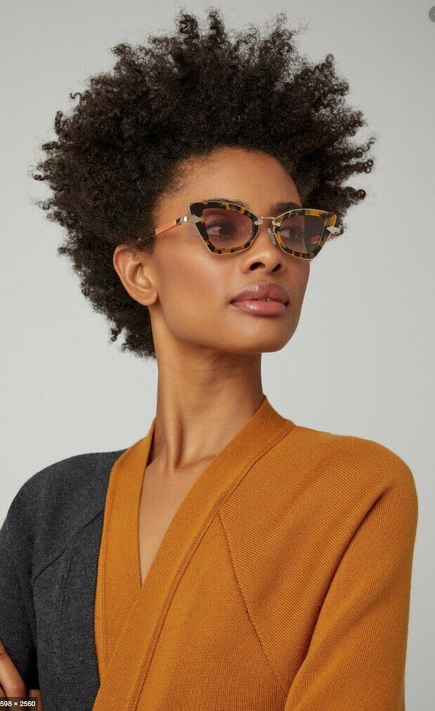 Karen Walker Bad Apple Crazy Tort | Tortoise Shell, Metal / Acetate, Cats Eye