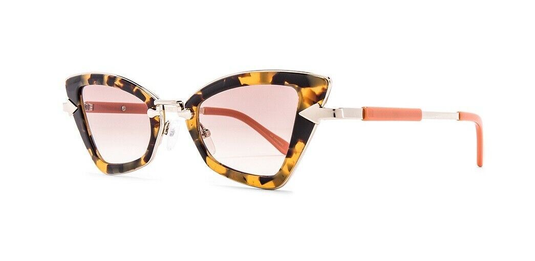 Karen Walker Bad Apple Crazy Tort | Tortoise Shell, Metal / Acetate, Cats Eye