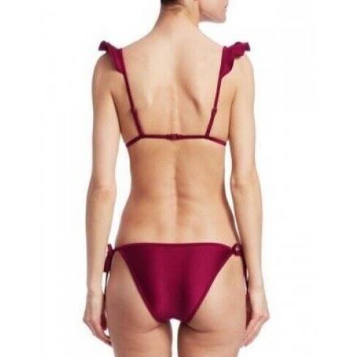 Zimmermann Amari Frill Tie Front Bikini | Ruffles SET -  Sz 1 Bottoms, Sz 0 Top