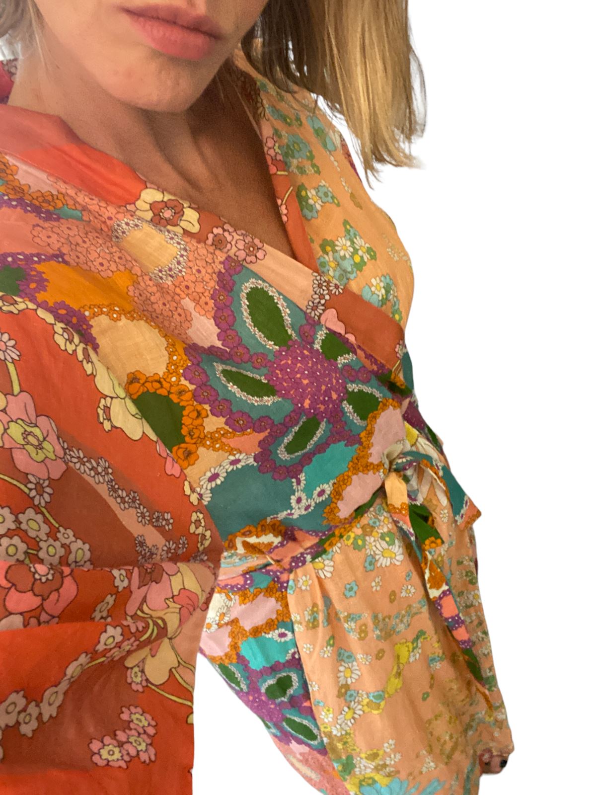 Zimmermann Lola Spliced Robe | Dress / Swimsuit Cover-Up, Wrap, Midi, Floral