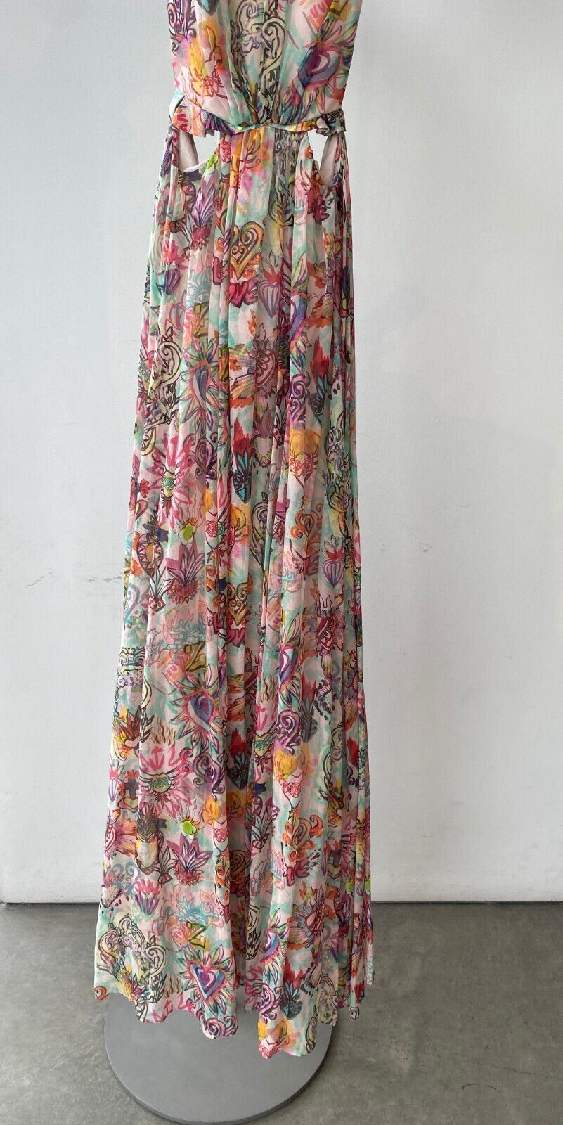 Zimmerman Lovestruck Ruffle Maxi Dress | Cotton/Silk Blend, Cut Outs, Ruffles