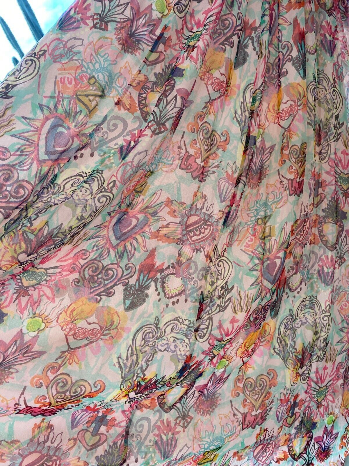 Zimmerman Lovestruck Ruffle Maxi Dress | Cotton/Silk Blend, Cut Outs, Ruffles