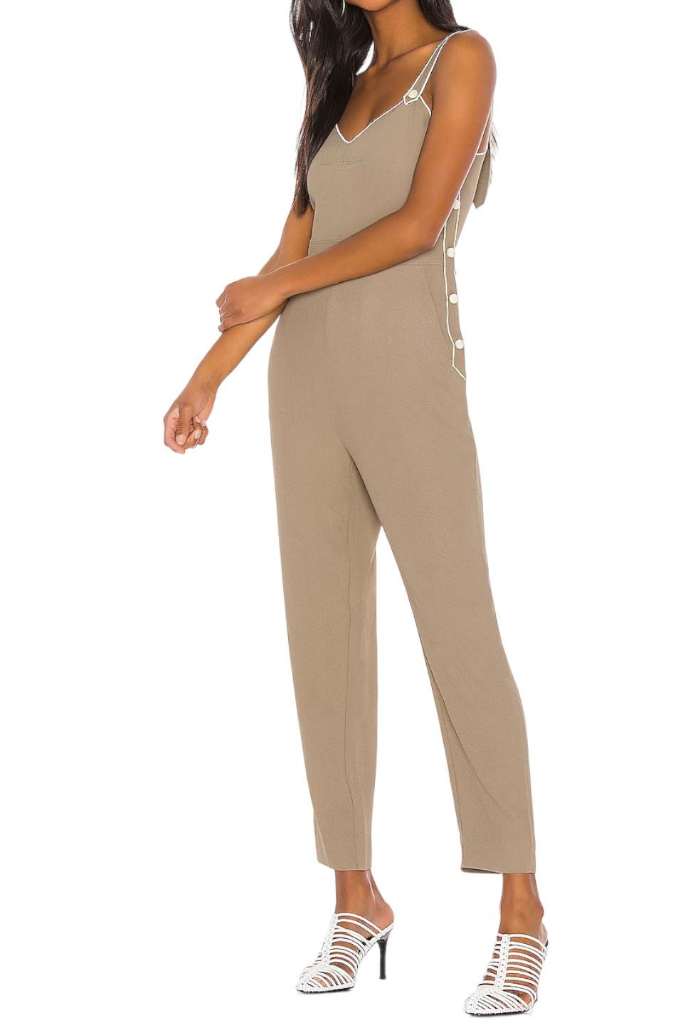 Rag & Bone Tia Jumpsuit | Overalls,  Buttons, Khaki, Fits Size AU Sz 6 to AU 10