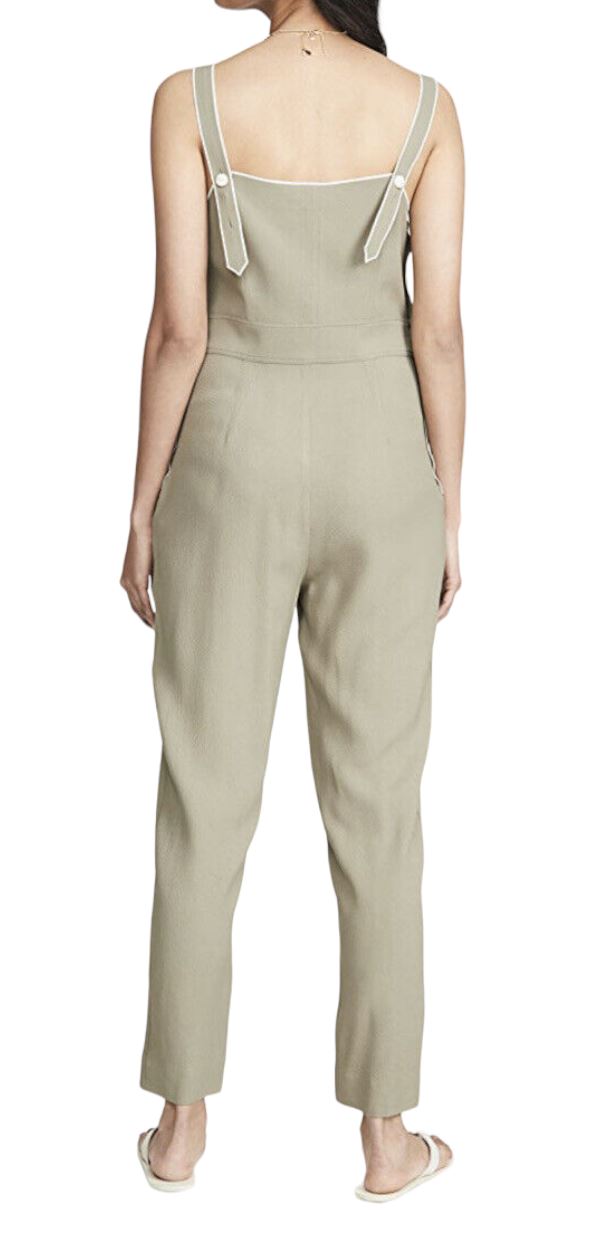 Rag & Bone Tia Jumpsuit | Overalls,  Buttons, Khaki, Fits Size AU Sz 6 to AU 10