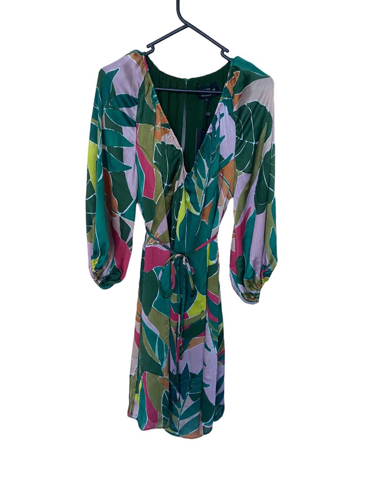 Veronika Maine Daintree Dress | Green Floral, Lightweight, Loose, Sustainable