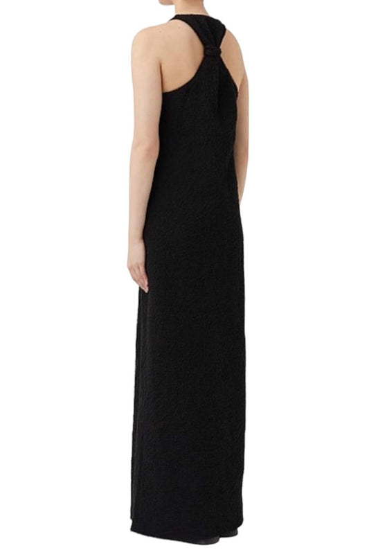 CAMILLA AND MARC Toledo Racer Back Dress | Black, Stretch, Straigh Fit, Relaxed