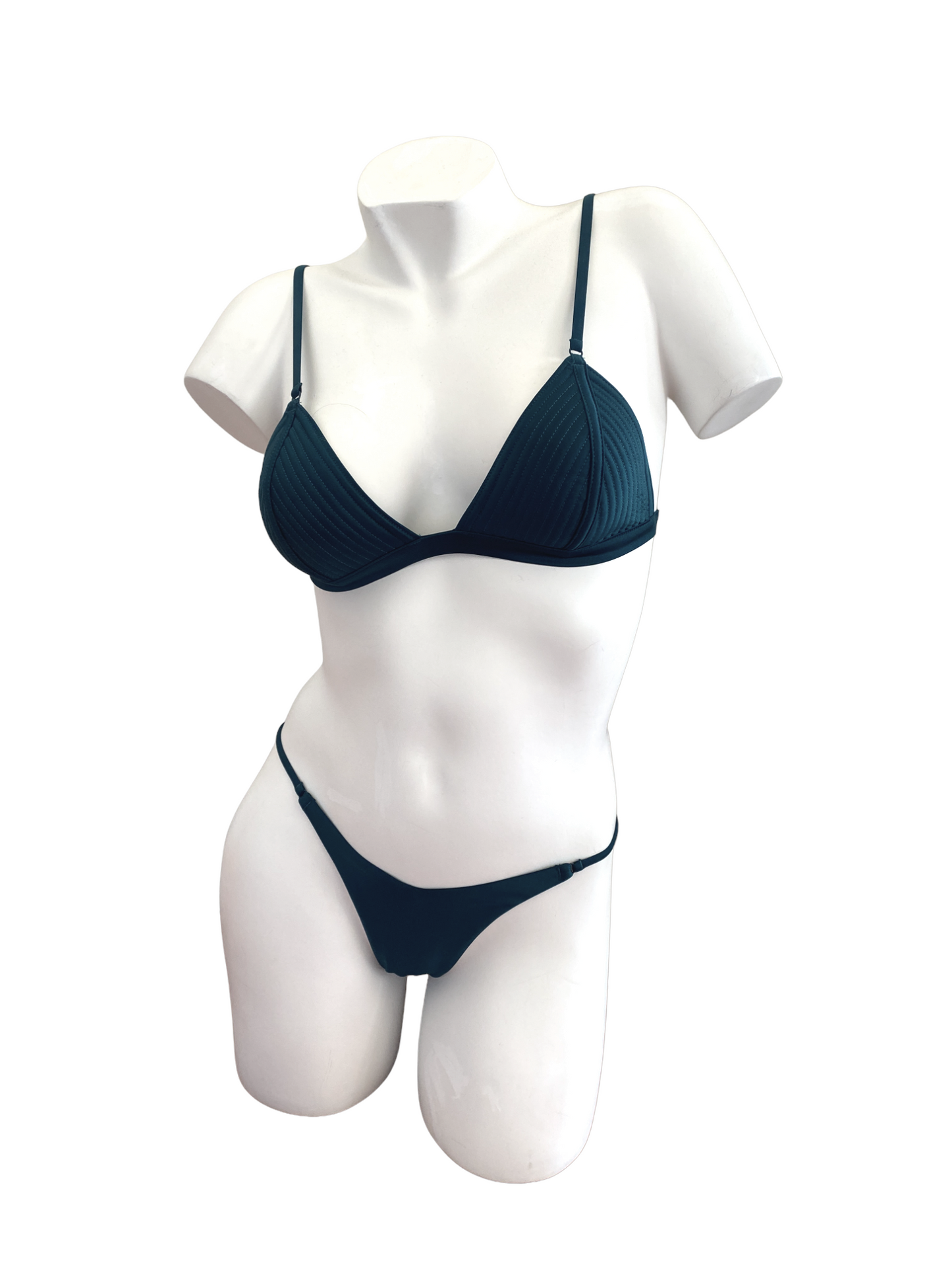 Zimmermann Bellitude BulletTri Bikini | Emerald Green, Embroidered | $450 RRP