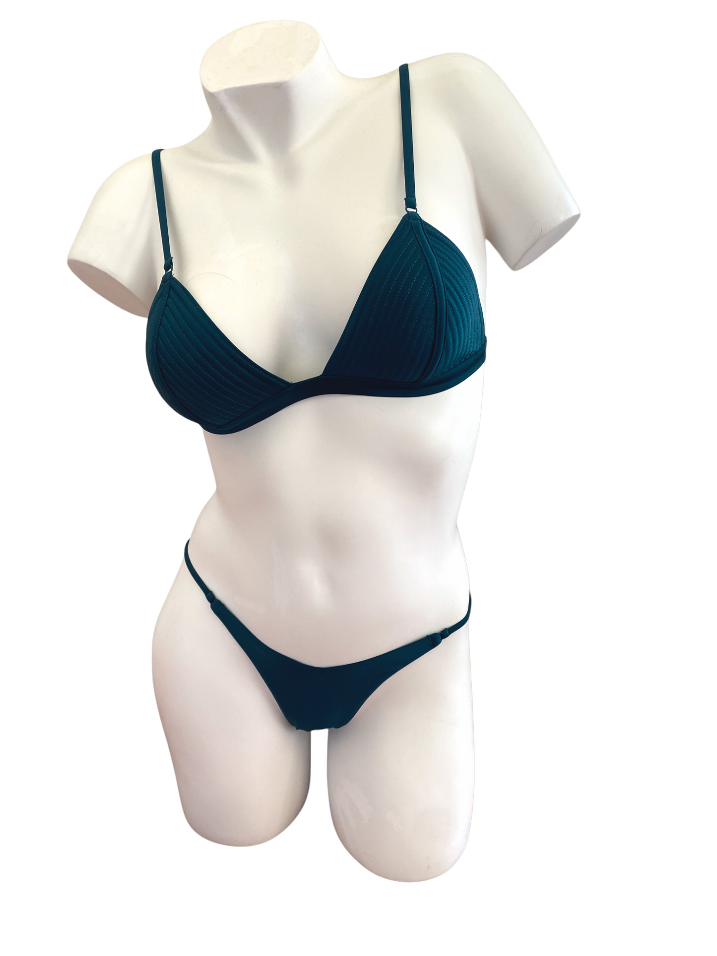 Zimmermann Bellitude BulletTri Bikini | Emerald Green, Embroidered | $450 RRP