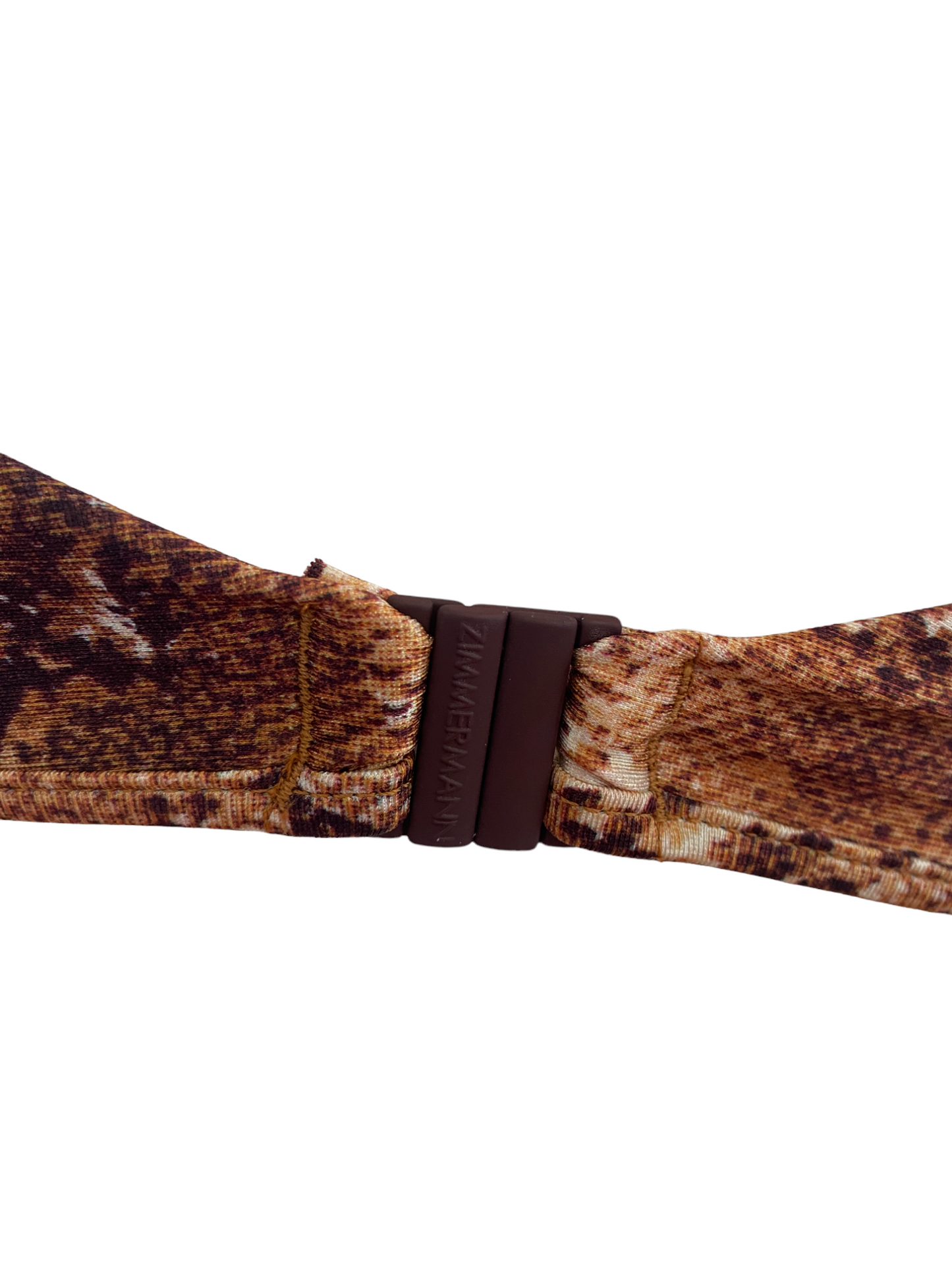 Zimmermann Bullet Bra Bikini Set | Animal Snake Print | Quilted Bra $400 RRP