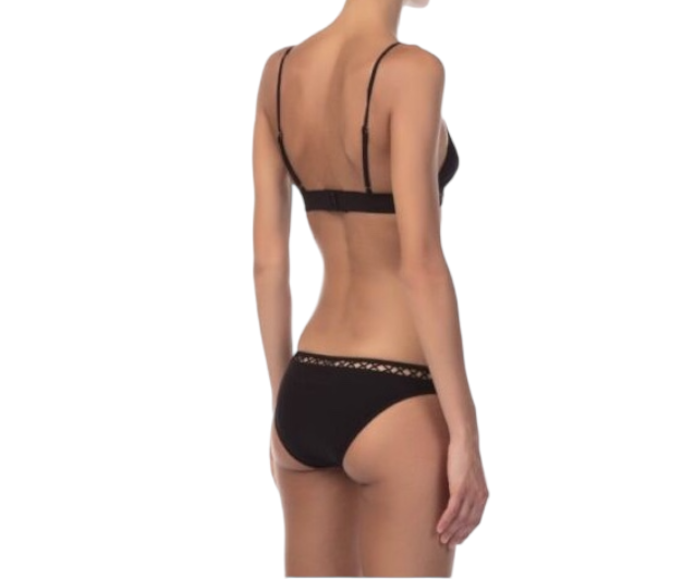 Zimmermann Paradiso Lattice Bikini Set | Black | BEST SELLER Size 0 $350 RRP