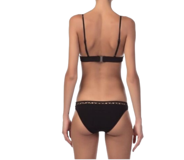 Zimmermann Paradiso Lattice Bikini Set | Black | BEST SELLER Size 0 $350 RRP